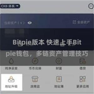 Bitpie版本 快速上手Bitpie钱包，多链资产管理技巧