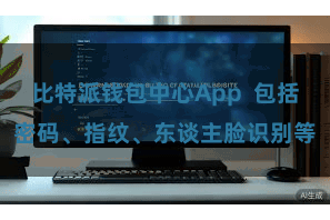 比特派钱包中心App  包括密码、指纹、东谈主脸识别等