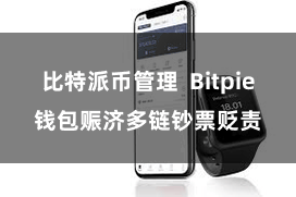 比特派币管理  Bitpie钱包赈济多链钞票贬责